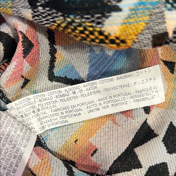 Zara Geometric Patterned Skirt - Multicolor - Picture 3 of 4